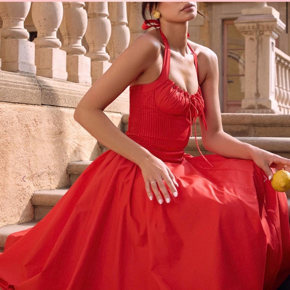 House of CB Adabella Red Dress